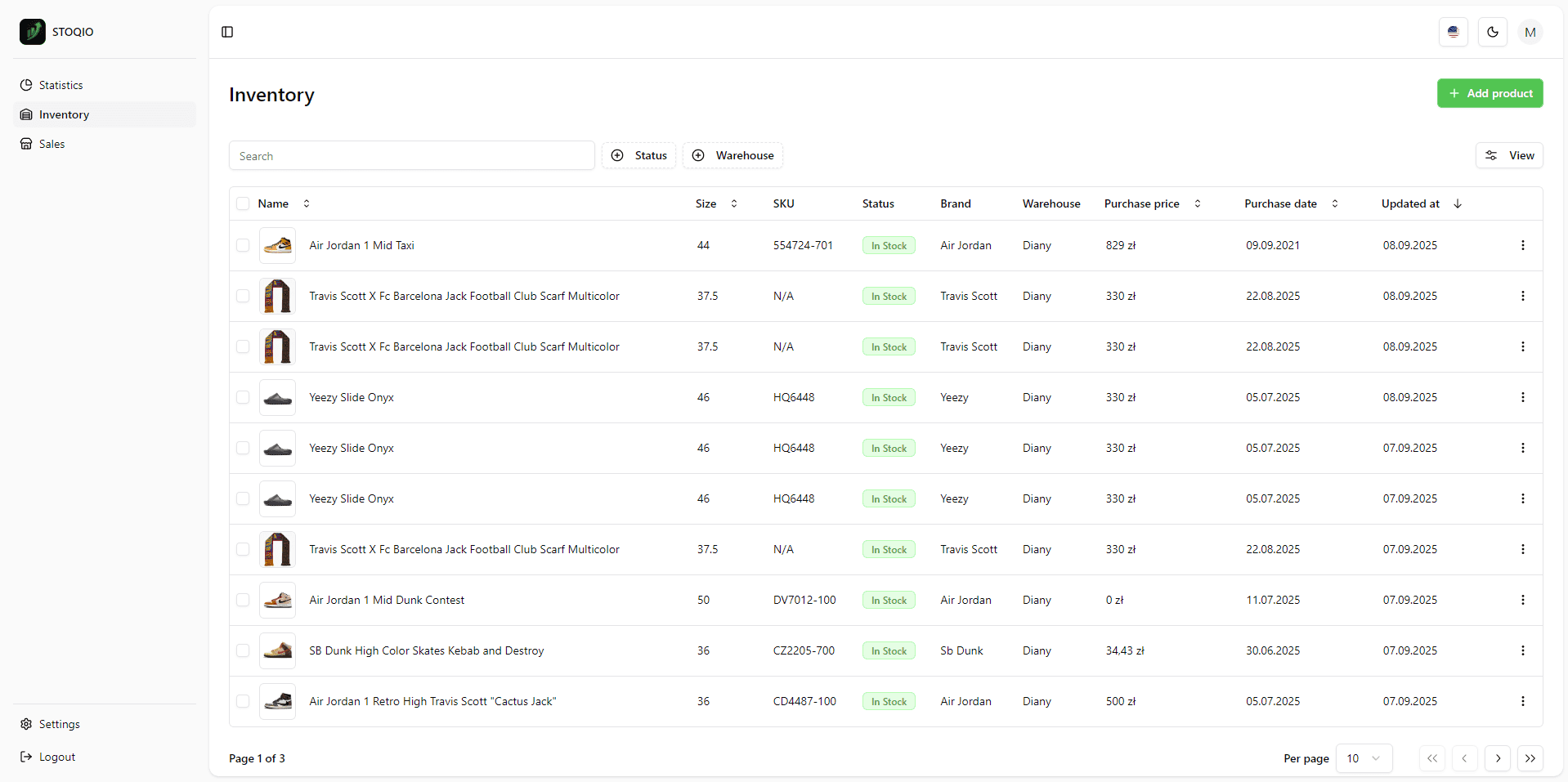 Complete Inventory Management